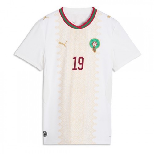 Maroko Youssef En-Nesyri #19 Gostujuci Dres za Ženska SP 2026 Kratak Rukavima